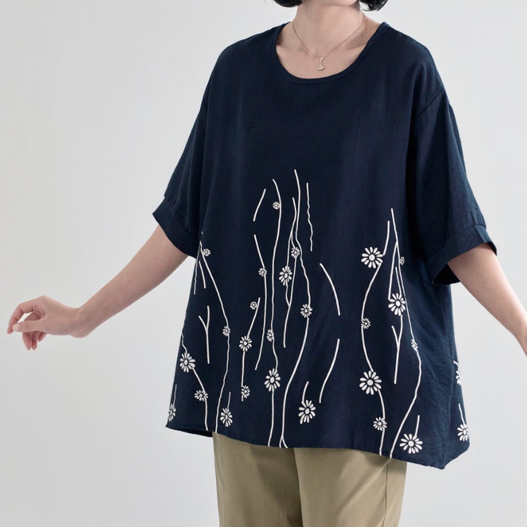 데일리 캐주얼 빅사이즈 티셔츠