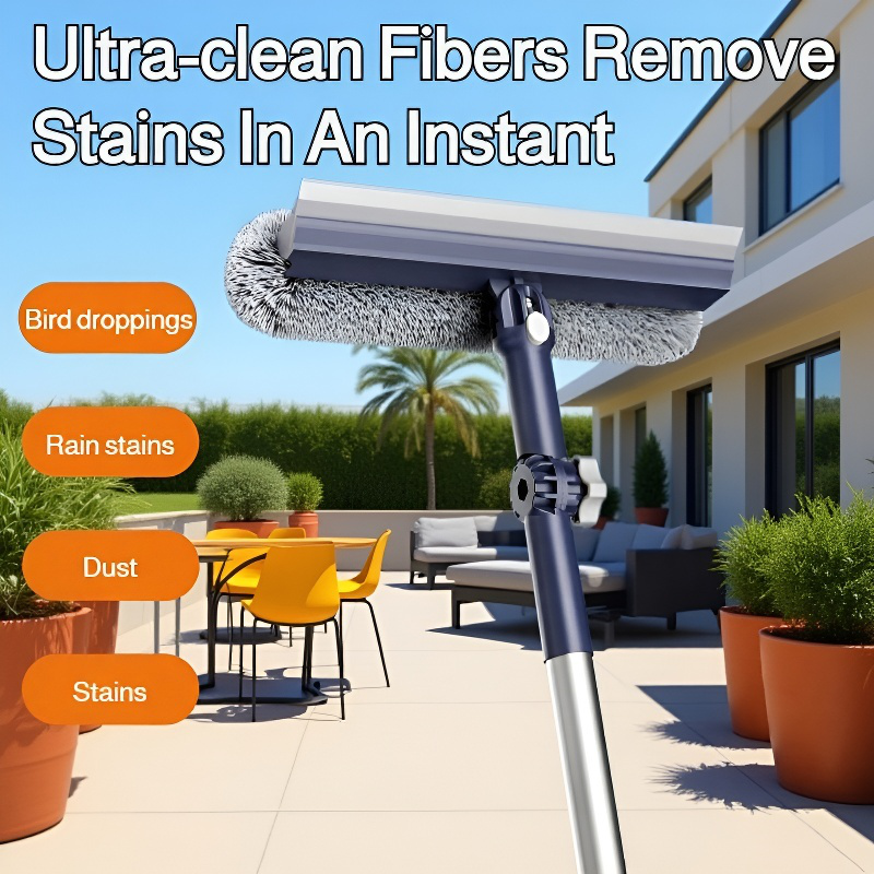 Multi-functional Telescopic Window Wiper