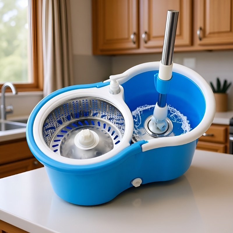 Leicht zu bedienender Wischmopp für alle Böden