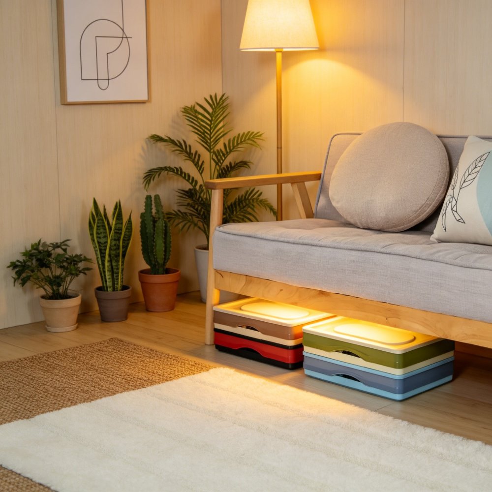 Car Foldable Storage Box 120L Trunk Organizer