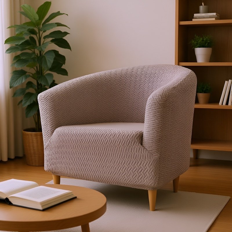 Housse de sofa individuelle extensible épaisse pour café