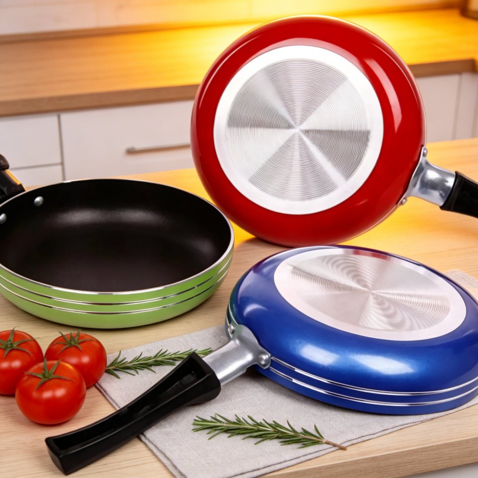 Cocinar huevos fácilmente en mini sartén