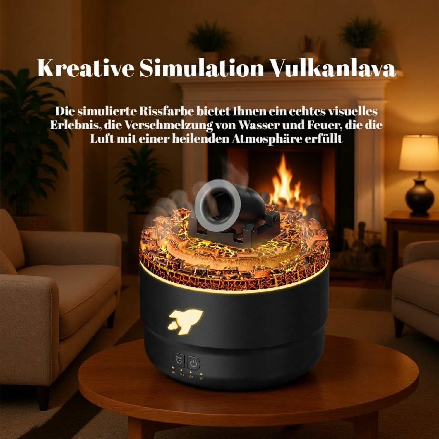 Großer Nebeldiffusor für Zuhause – Aromatherapie-Räuchermaschine