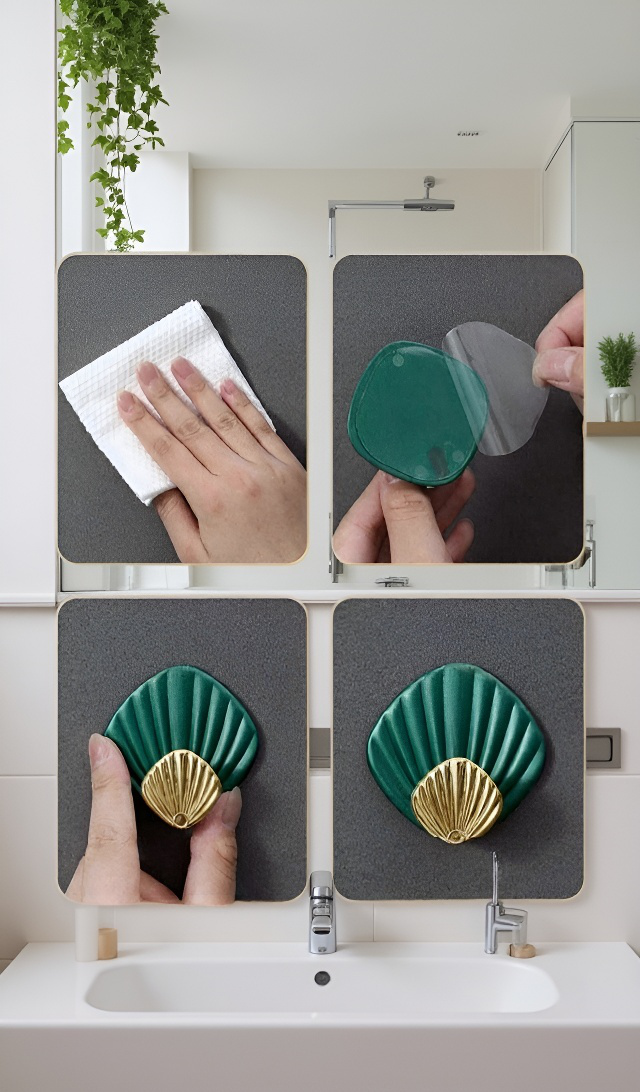 Praktický bezešvý háček s moderním vzhledem