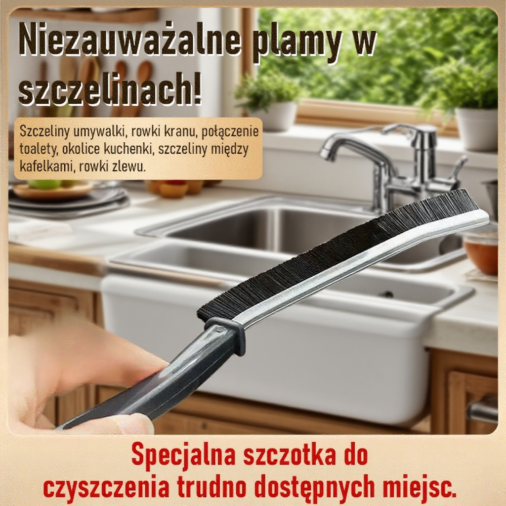 Szczotka do szczelin ze stopu