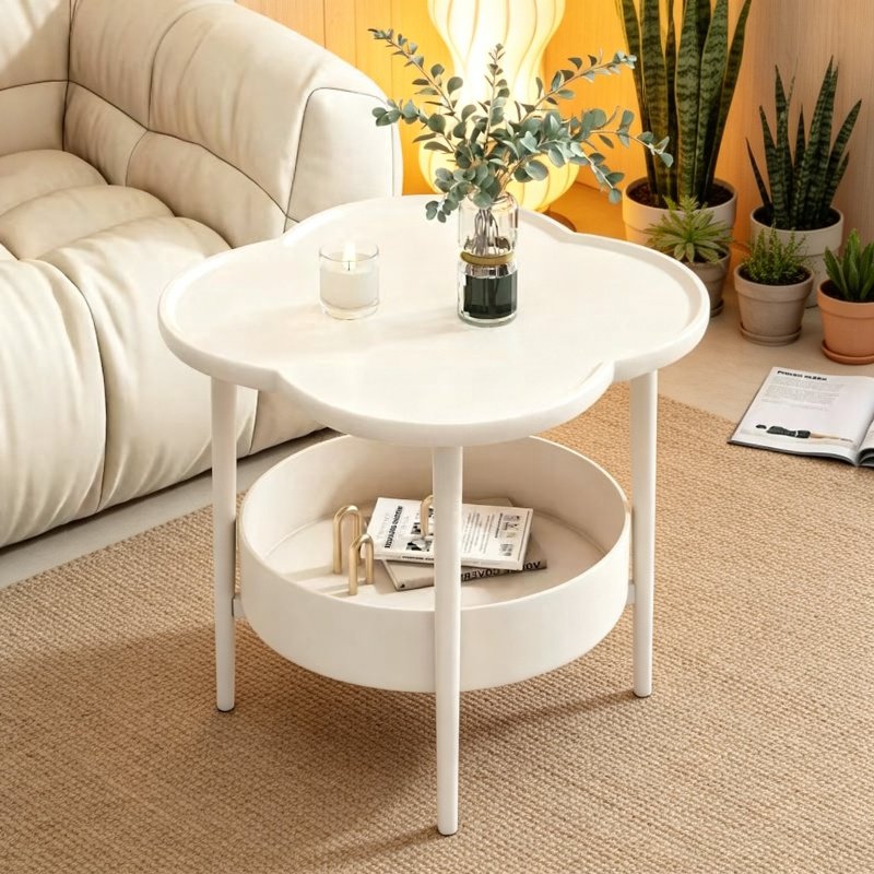 Creative side table Organizer Stable Furniture Uniform force multifunction Bedroom Shelf Bedroom Cof