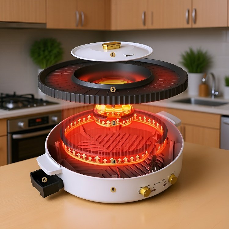 Korean-style Multifunctional Pot