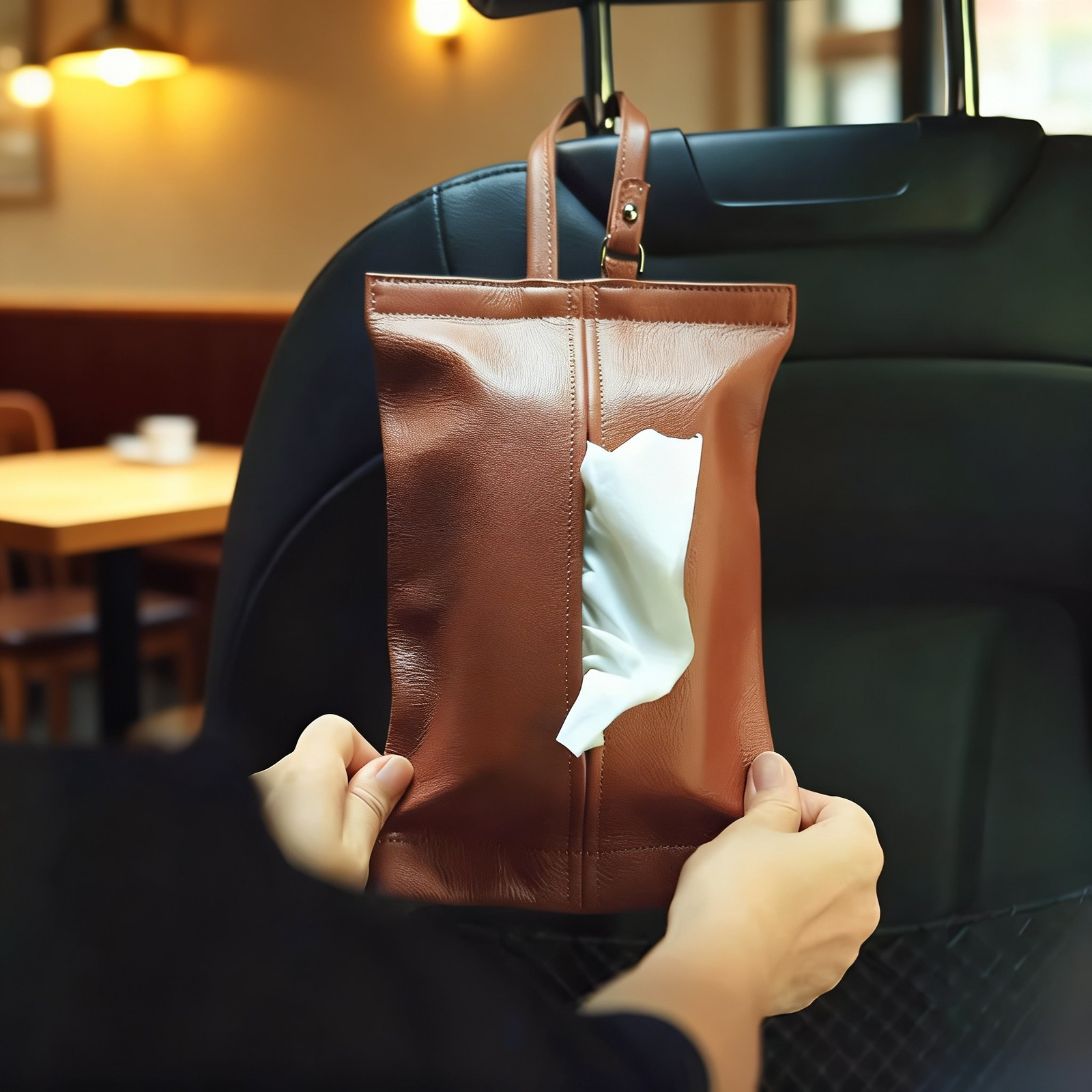 Hitzebeständige Taschentuchbox für Autos