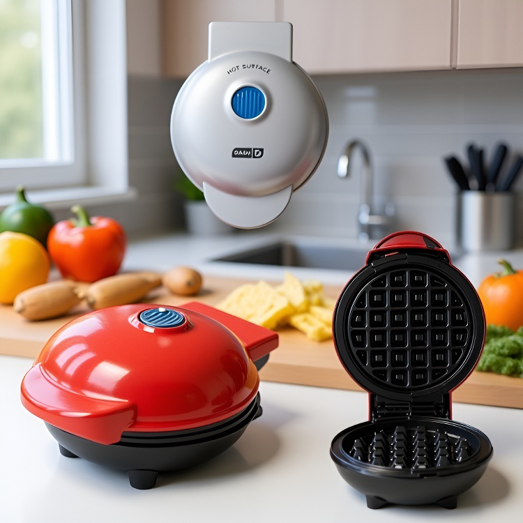 Mini Waffle Maker Machine