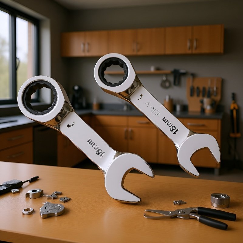 크롬바나듐강 소재의 내구성 강한 스패너