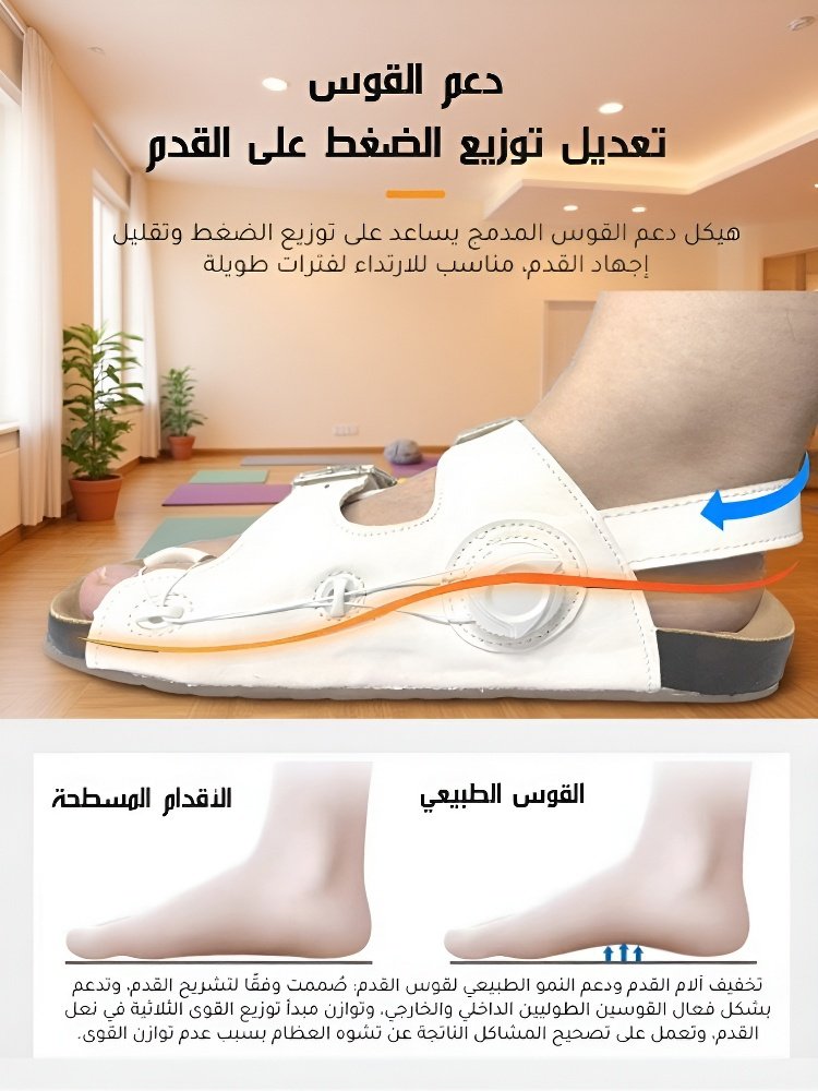 【براءة اختراع ألمانية】شبشب لتصحيح انحراف إبهام القدم