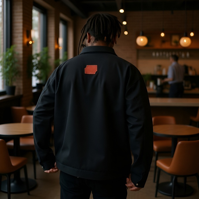 남녀 헤비 재킷 캐주얼 톱 징 데님 코트 재킷 패치 집업 데님 코트