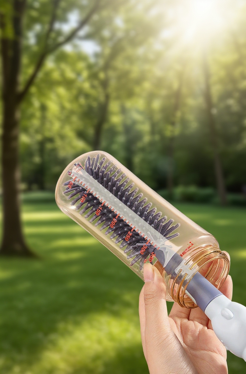 Cepillo multifuncional para accesorios de bebé