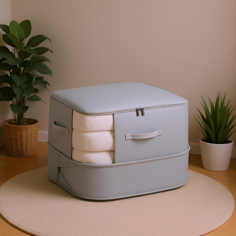 Bolsa de compresión para guardarropas con ventana, almacenaje de ropa y mantas de gran tamaño