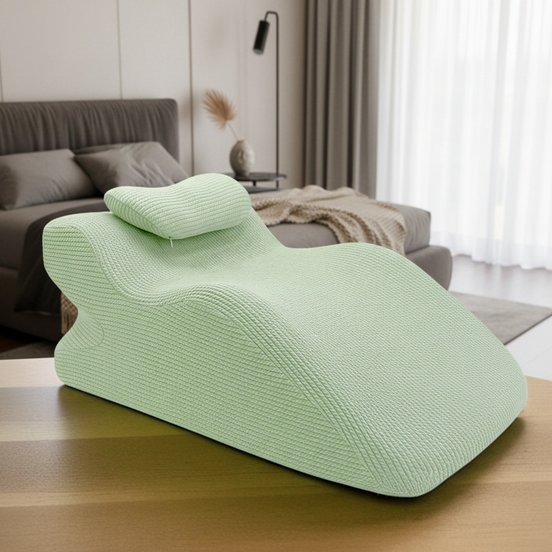 Multifunctional Prone Sleeping Backrest Pillow, Memory Foam Support for Bed