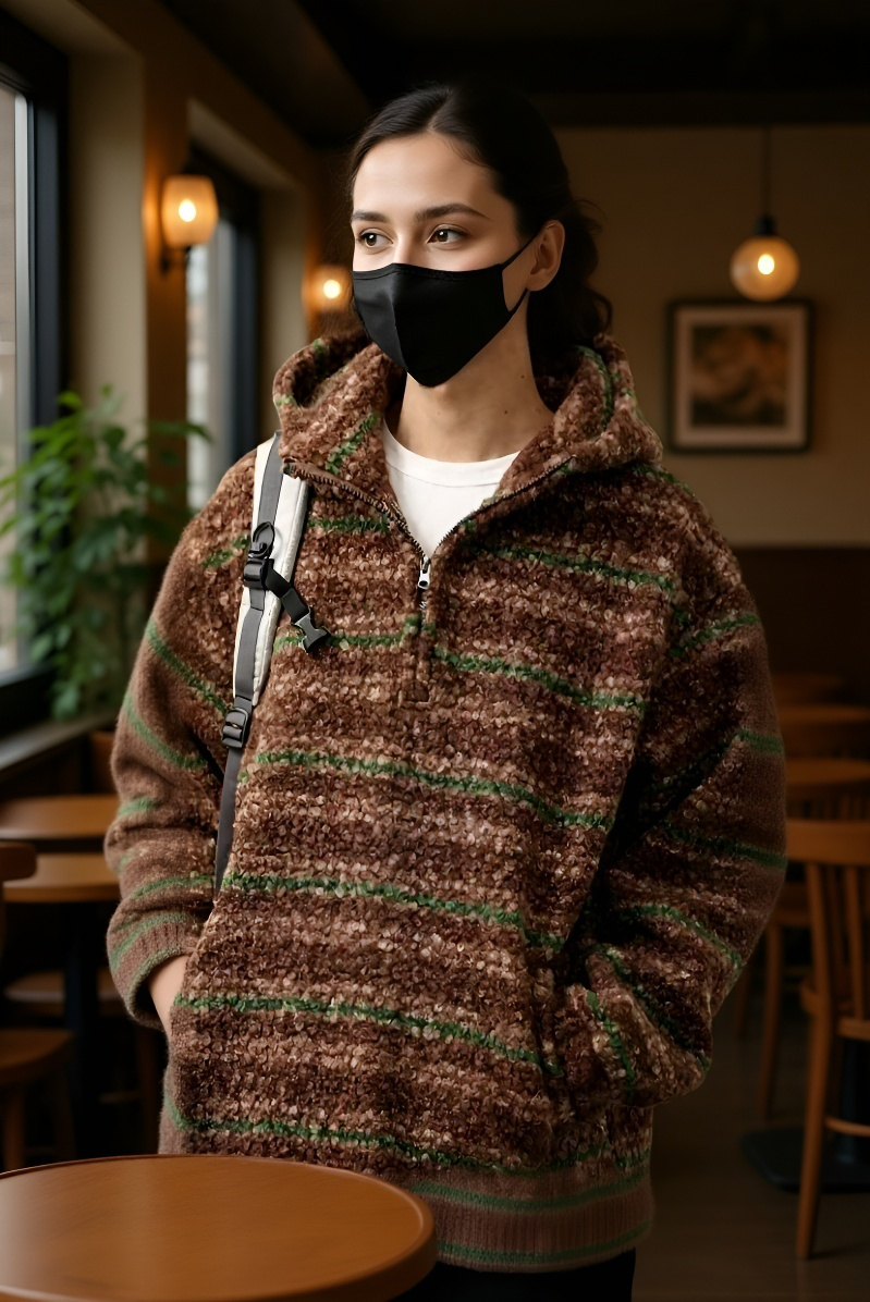 Kényelmes gyapjú kabát tavaszra férfiaknak