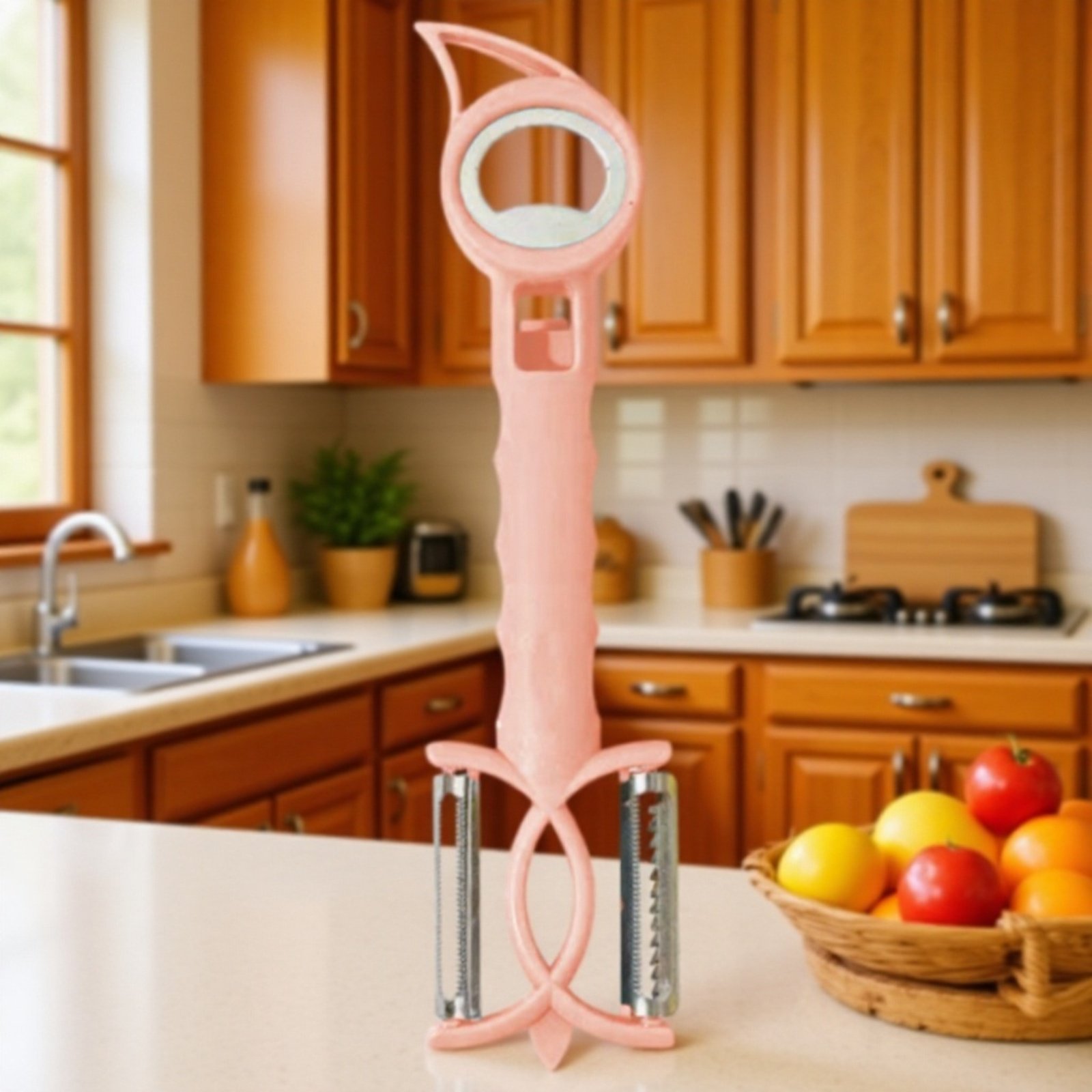 多機能果物野菜ピーラーの商品全体画像