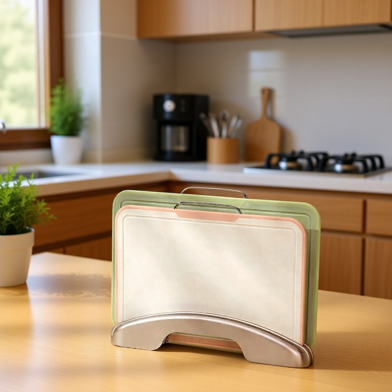 분류별 도마로 교차 오염 방지