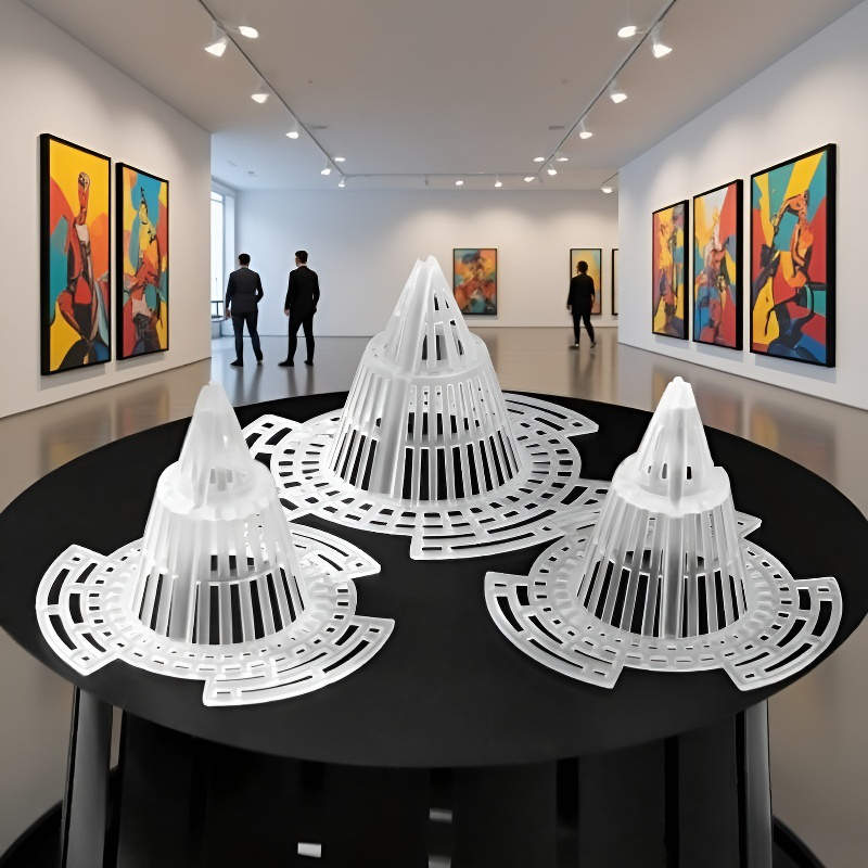 Szellőző kúpos alátét virágcserép aljára – Légáteresztő, gyökérrothadásgátló vízelvezető betét