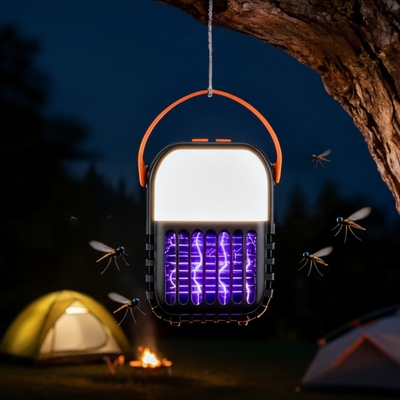 Eco-friendly solar mosquito lamp for patio