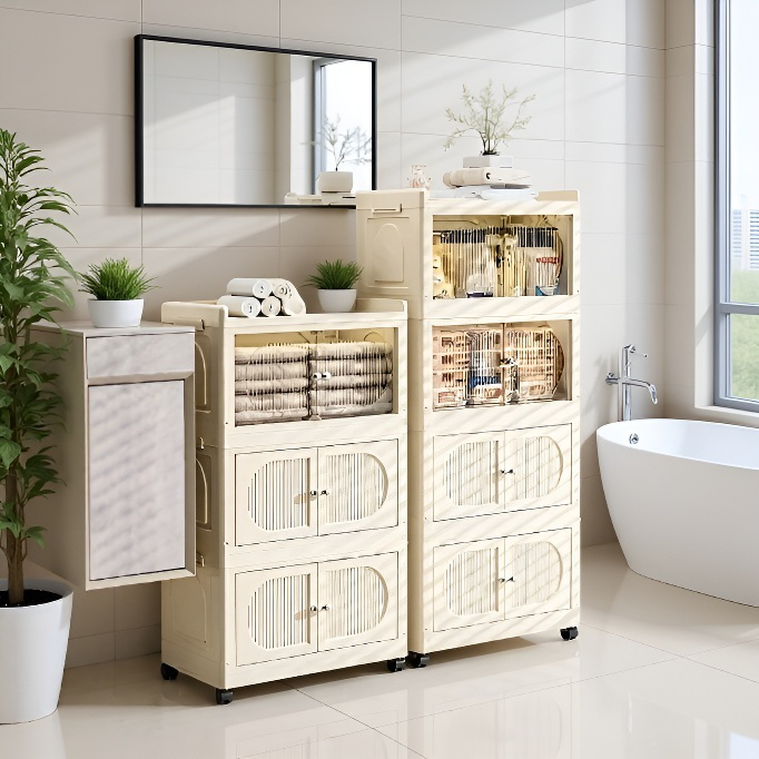 조립 필요 없는 접이식 수납장