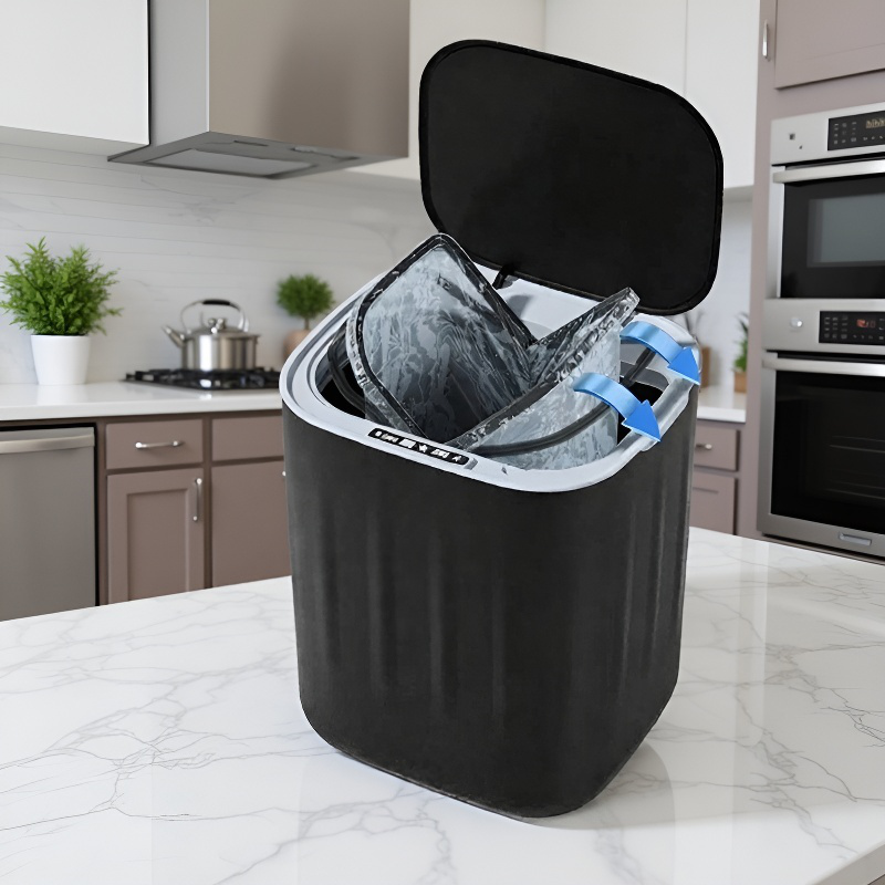 Digitaler intelligenter Haushaltsmülleimer