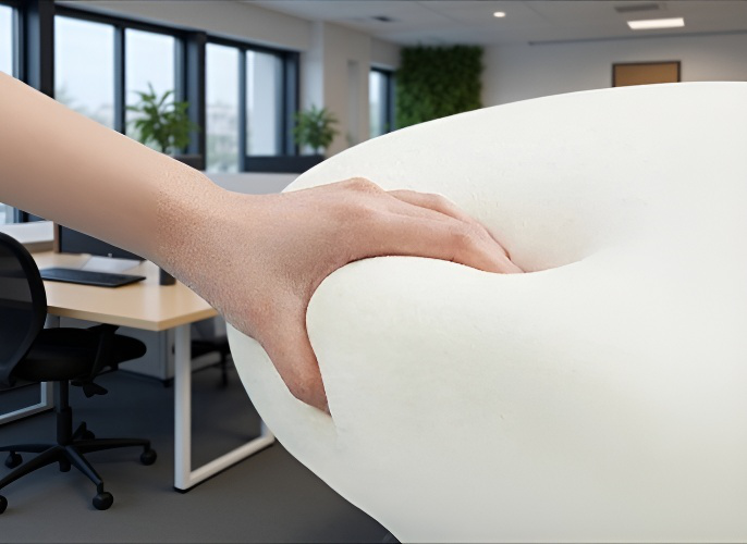 Descanso de muñeca para escritorio y computadora