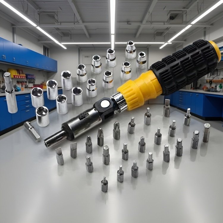 Multifunction wrench and screwdriver combination set for household use