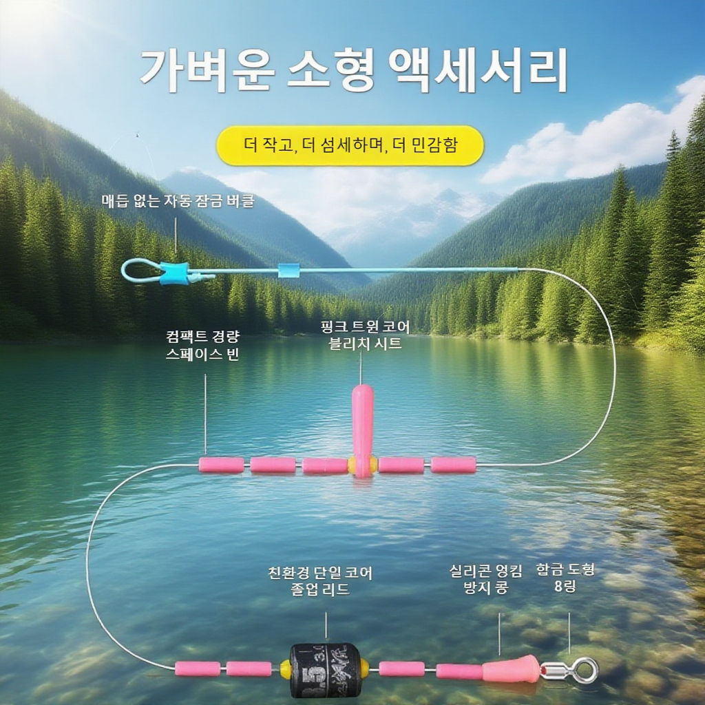 무매듭 니지노 낚시줄 세트