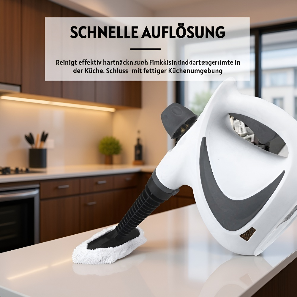 Hochdruck-Dampfreiniger für den Hausgebrauch, 1050W Desinfektions- und Reinigungsgerät