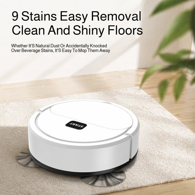 Mini smart robot vacuum cleaner for home use