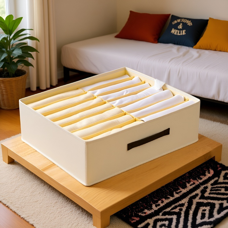 Layered Storage Box Practical Organizer Compartment Divider Box