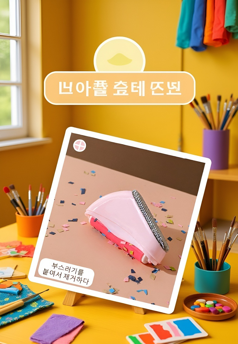 작고 가벼운 휴대용 제모기