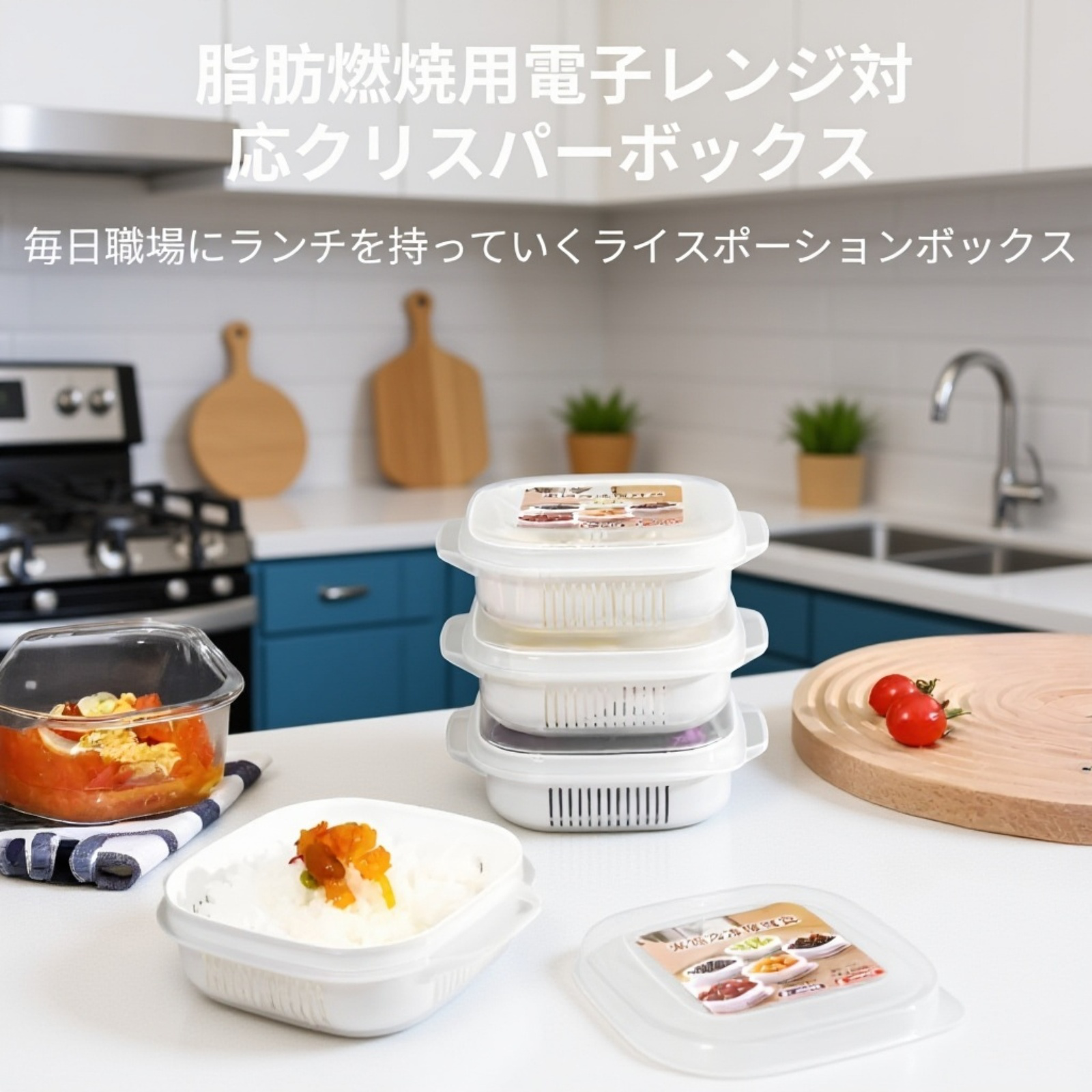 米饭用使い捨て弁当容器