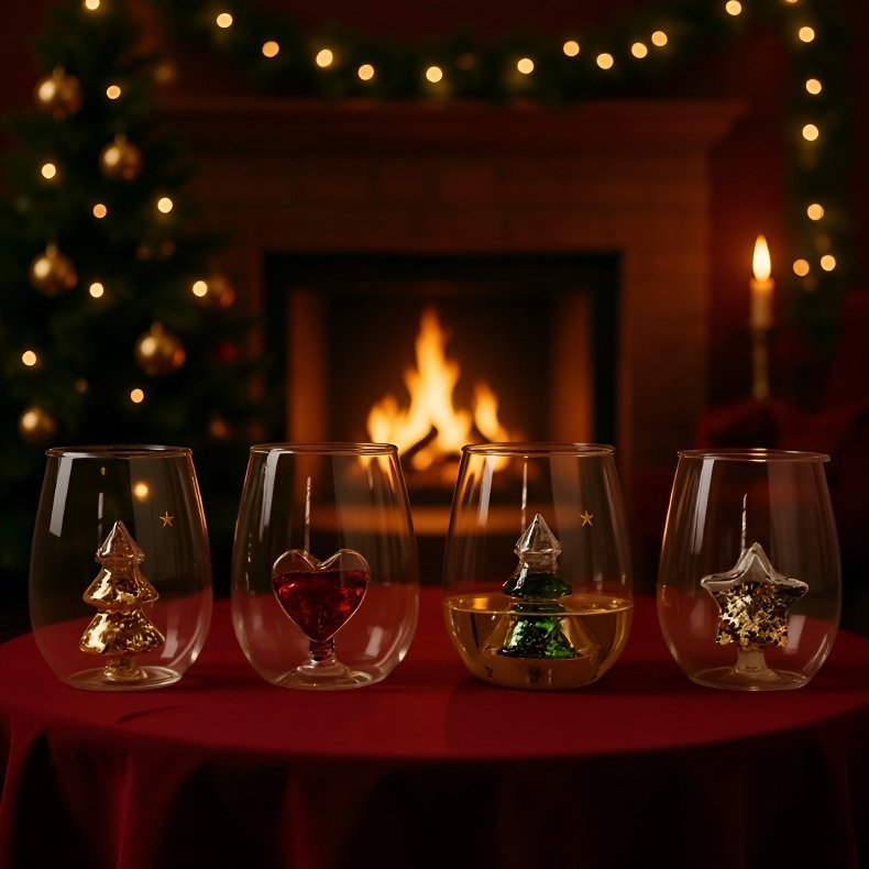 만화 3D 유리 컵, 가정용 투명 컵, 고붕규산 유리 컵