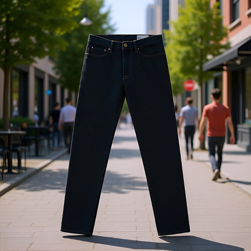 バックポケットとロゴディテール