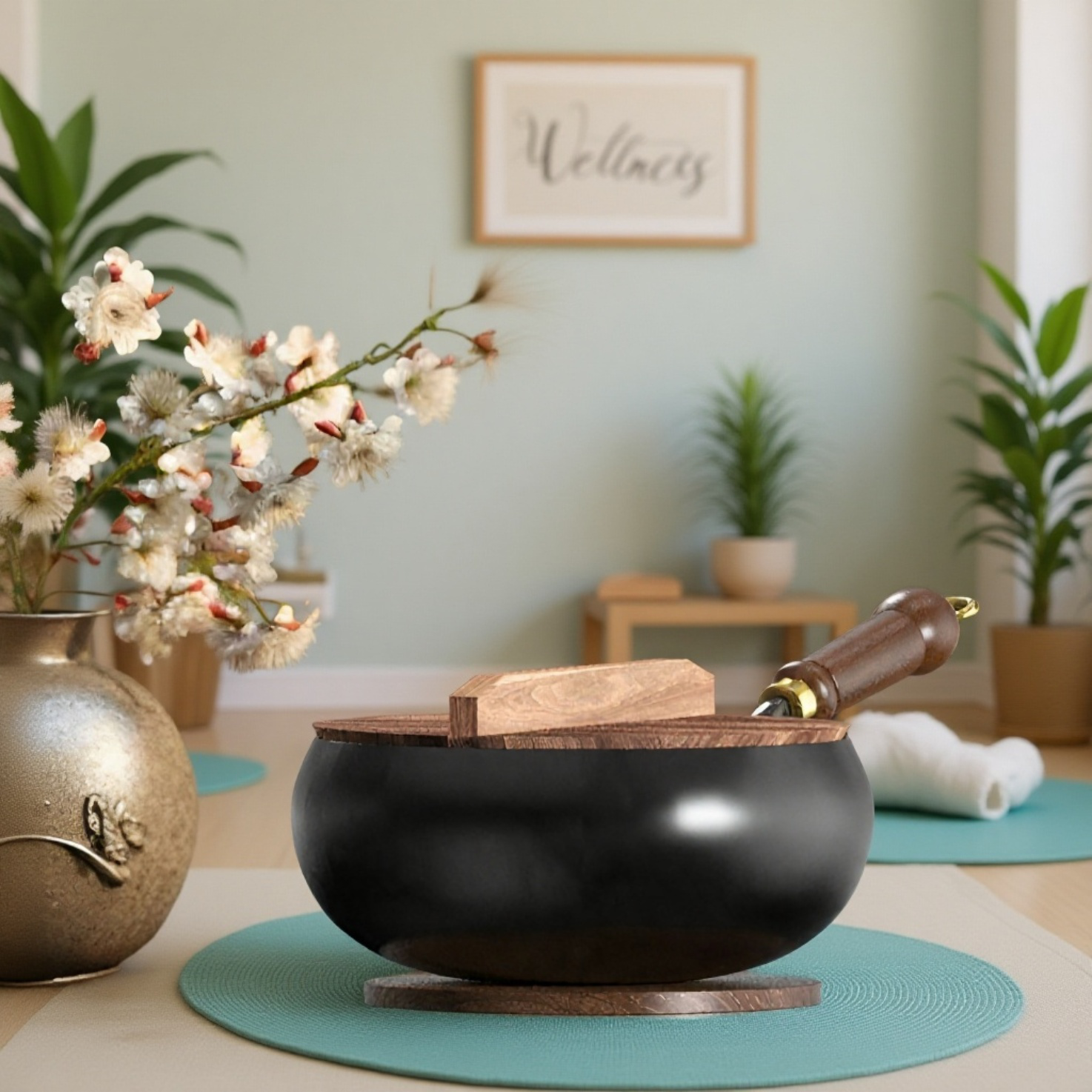 Compact vintage iron cookware for versatile use