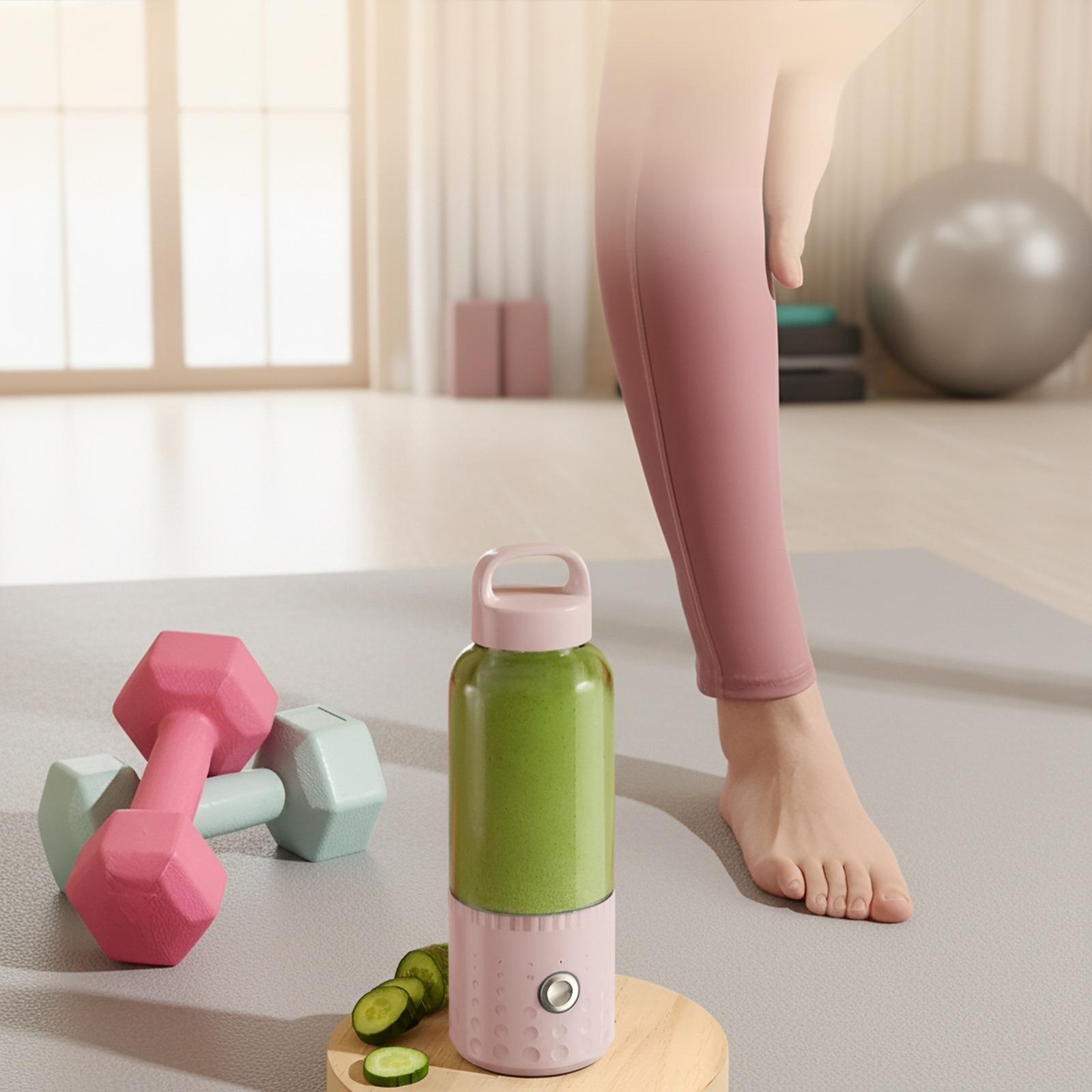 Small Household Fully Automatic Portable Fruit Juicer Cup