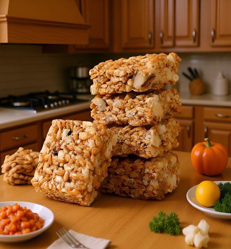 아마씨와 호두가 풍부하게 들어간 쿠키