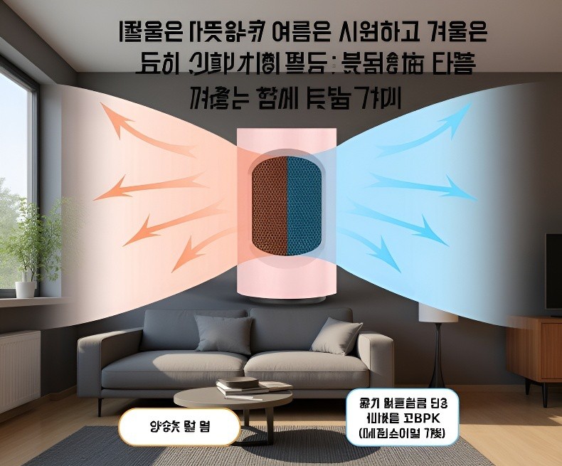 저소음 작동 전기히터