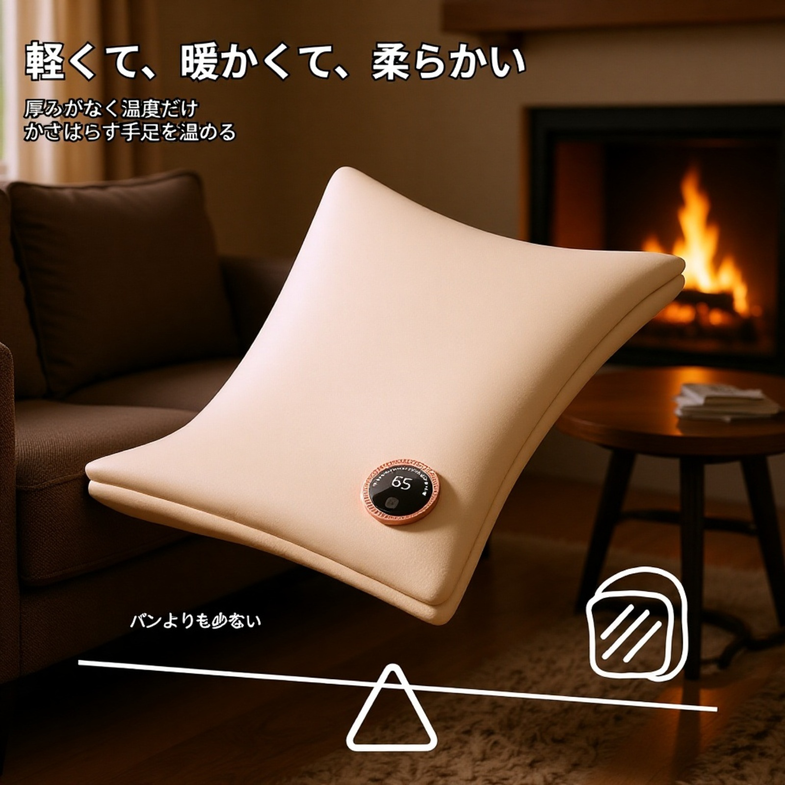 軽量で持ち運びやすいハンドウォーマー