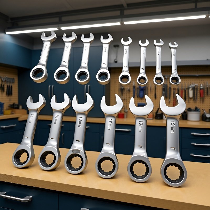 박스 및 오픈엔드 렌치 디자인 디테일