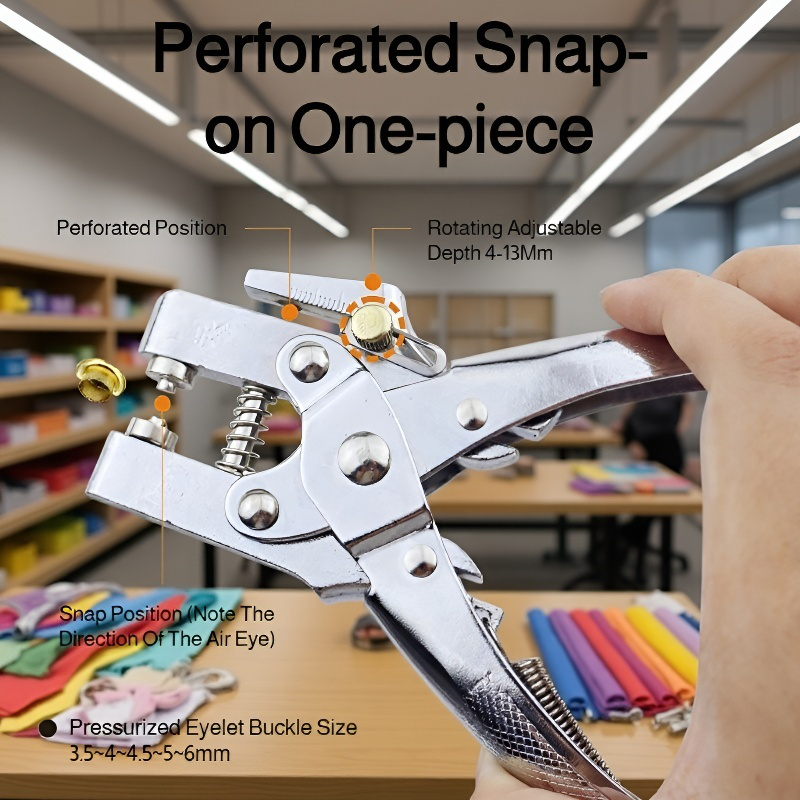 Air Eyelet Button Kit for Canvas Canopy with Punching Tool