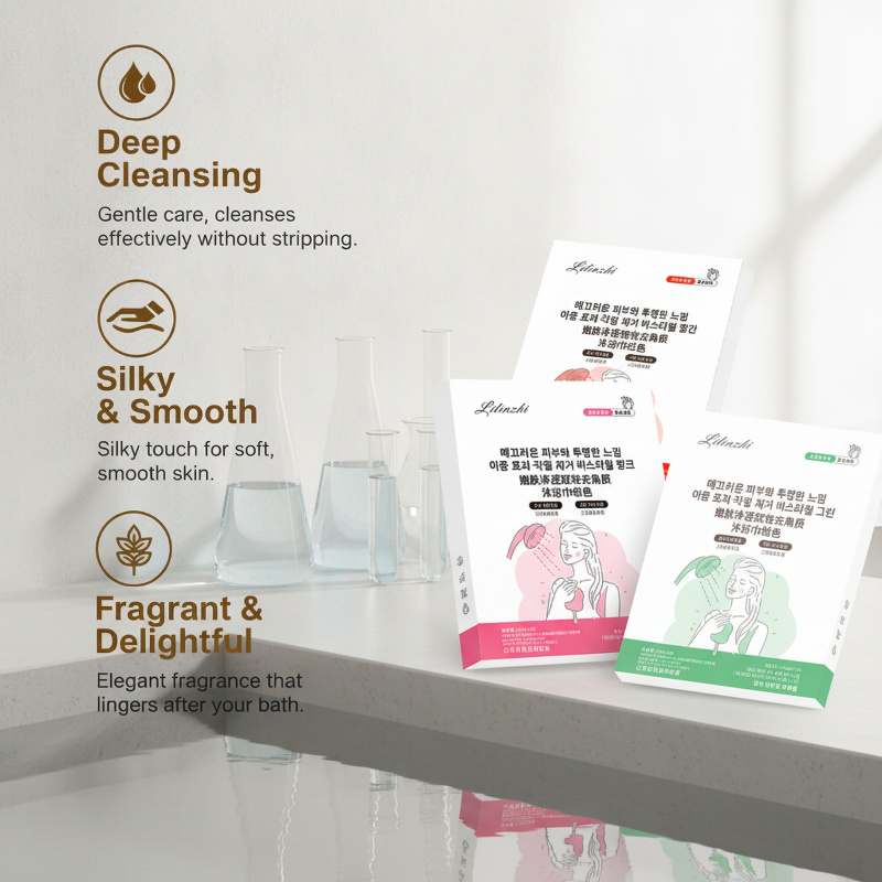 JMY-Skin-Softening & Cleansing Dual-Effect Exfoliating Bath Towel
