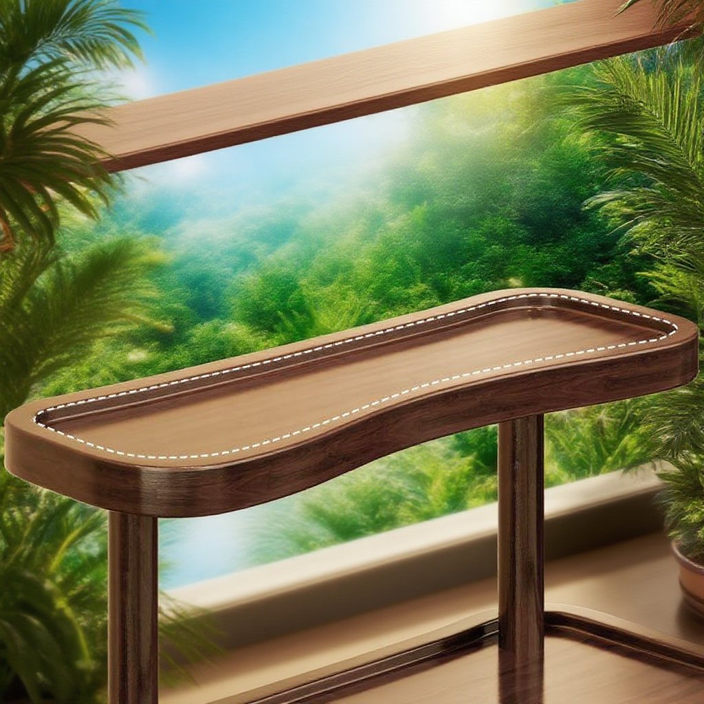 簡易案頭雙層置物架