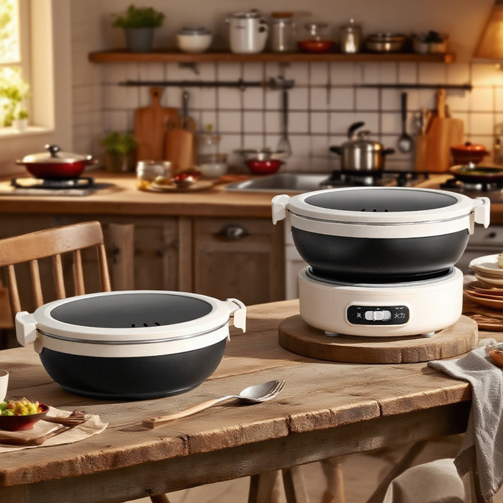 Tragbarer Edelstahl-Klappkocher für Reisen und Outdoor – Der König der mobilen Kochgeräte