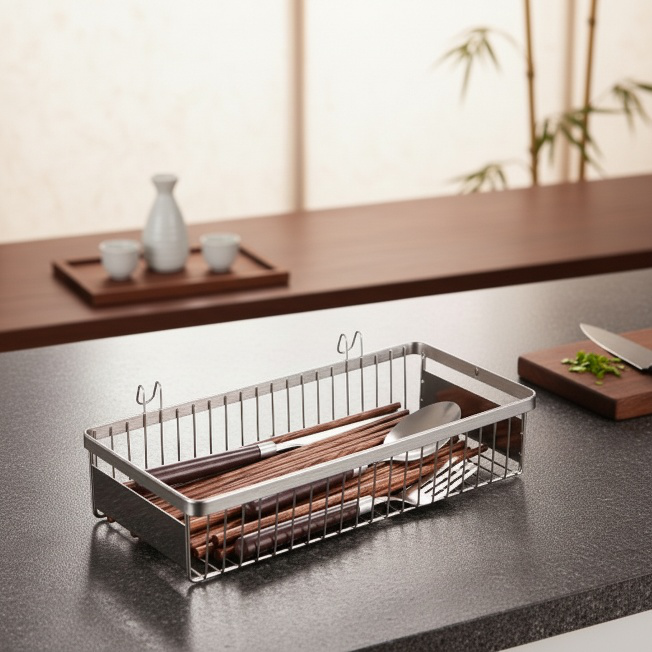 Cross-border trade stainless steel chopstick rack