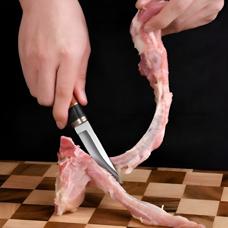 携帯用ステンレスモンゴルナイフ