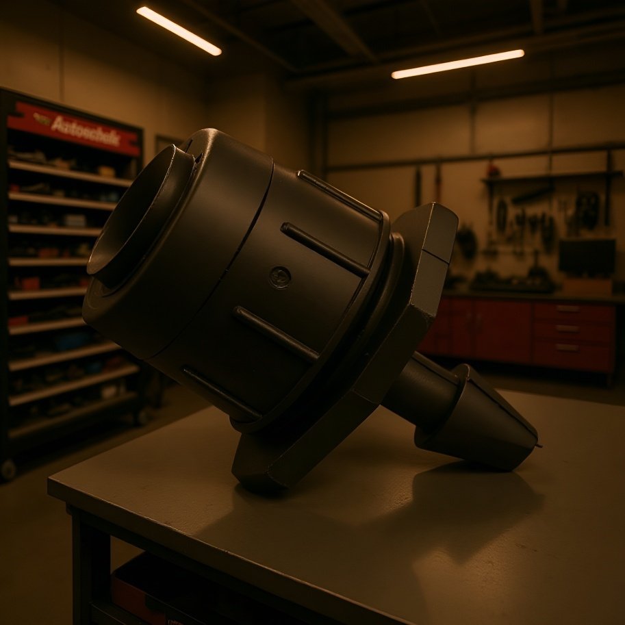 Rociador regando césped uniformemente