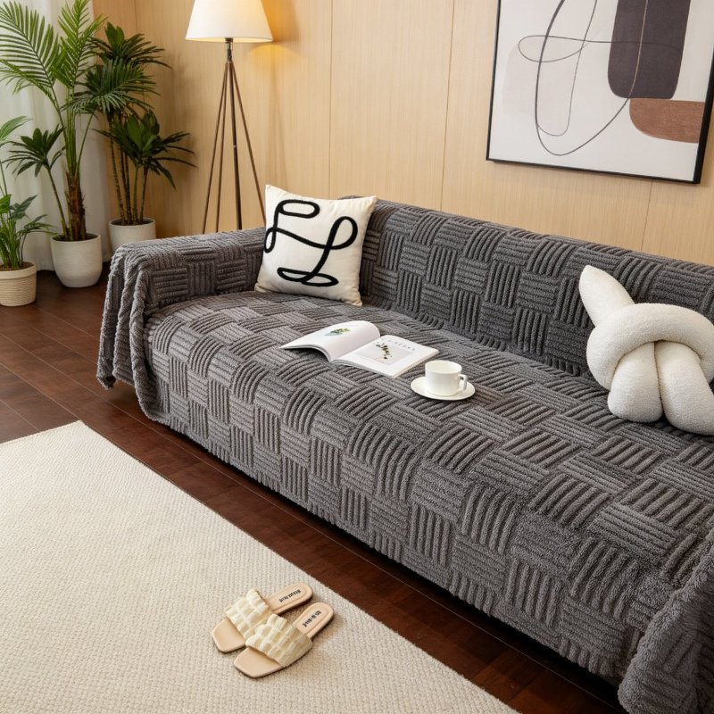 Thick Velvet Sofa Towel Non-slip All-inclusive Universal
